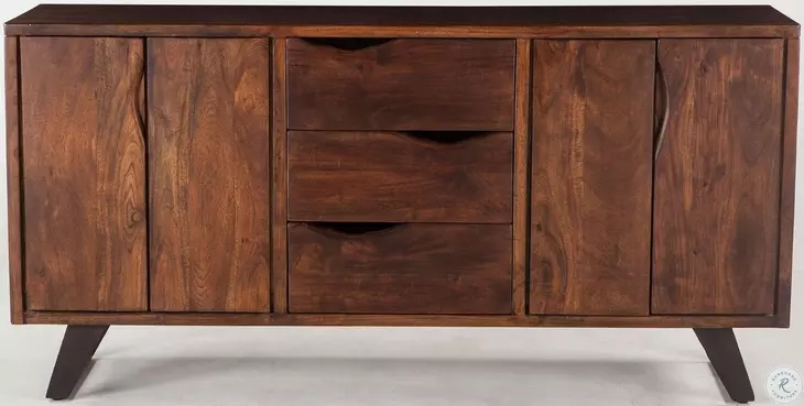 Nottingham Brown Acacia Sideboard