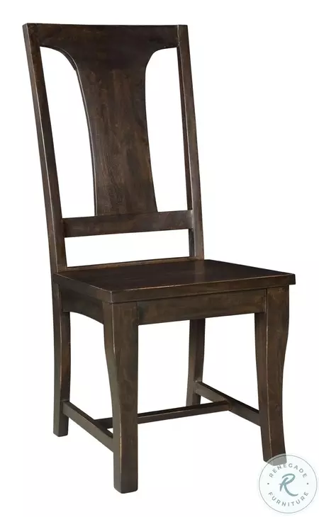 Toulon Vintage Brown Dining Chair Set Of 2