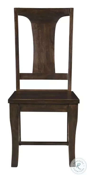 Toulon Vintage Brown Dining Chair Set Of 2