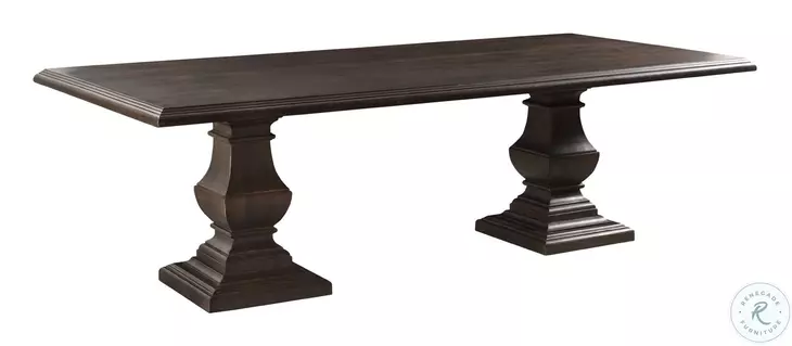 Toulon Vintage Brown 98" Dining Table