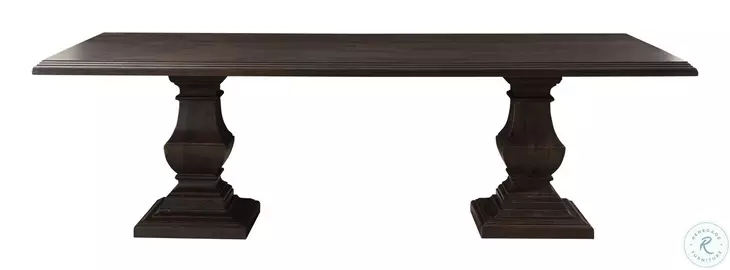 Toulon Vintage Brown 98" Dining Table