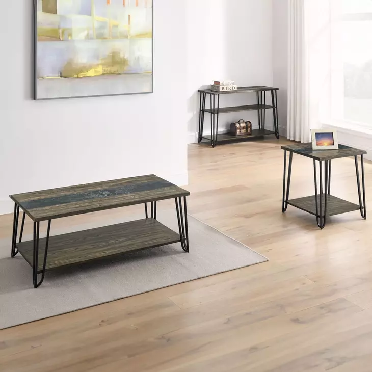 Harper Brown Occasional Table Set