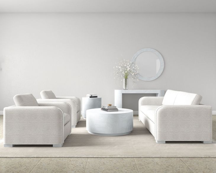 Rothko Uph Porcelain Upholstered Lounge Chair