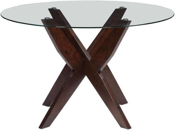 Amalie Brown 48" Round Dining Table