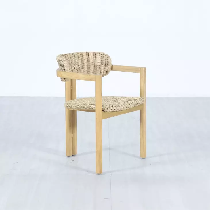 Sedona Beige Outdoor Dining Chair Set of 2