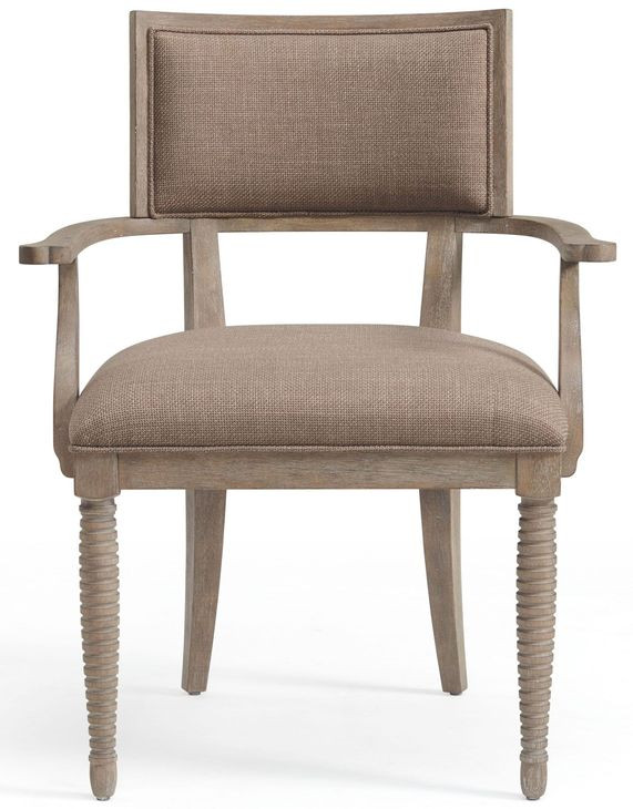 Reforma Brown Upholstered Arm Chair
