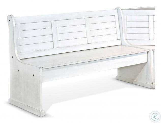 Bayside White Large Bench From Sunny Designs Coleman Furniture