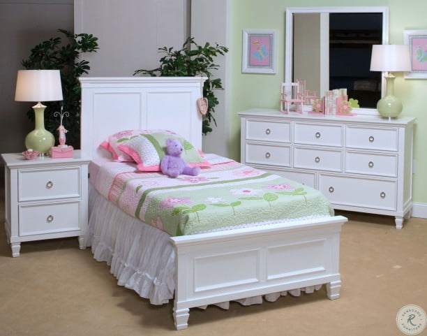 Tamarack White Youth Panel Bedroom Set from New Classics ...