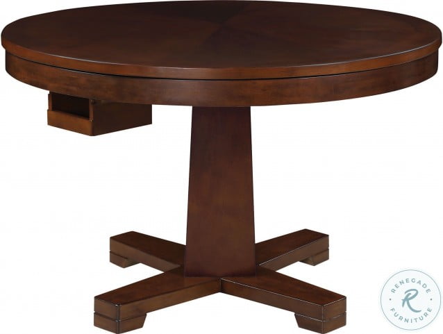 Marietta Tobacco Convertible Game Table From Coaster 100171 Coleman Furniture