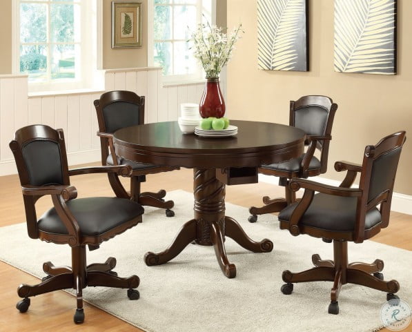Gaming 3 In 1 Poker Bumper Pool Dining Set 100871