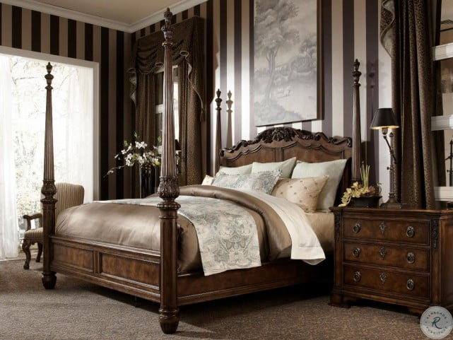 Belvedere Amalfi Poster Bedroom Set from Fine Furniture ...
