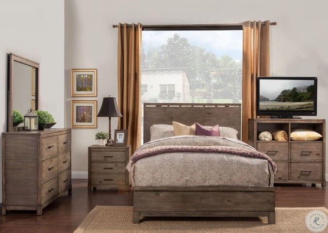 Sydney Grey 4 Drawer Tv Media Chest From Alpine Coleman Furniture