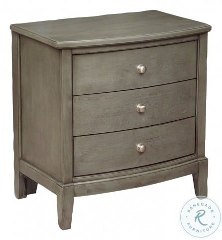 Cotterill Gray Nightstand From Homelegance Coleman Furniture
