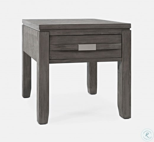 Altamonte Brushed Grey End Table From Jofran Coleman Furniture Simplistic end table does not need any tools to assemble.