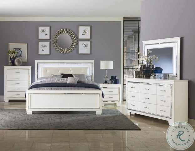 Allura White Youth Panel Bedroom Set from Homelegance ...