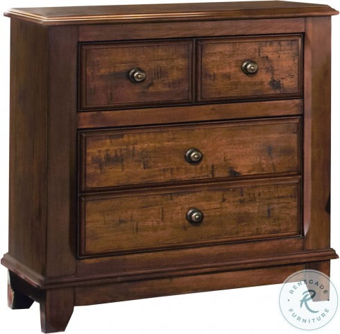 Laughton Rustic Brown Nightstand From Coaster 203262 Coleman Furniture