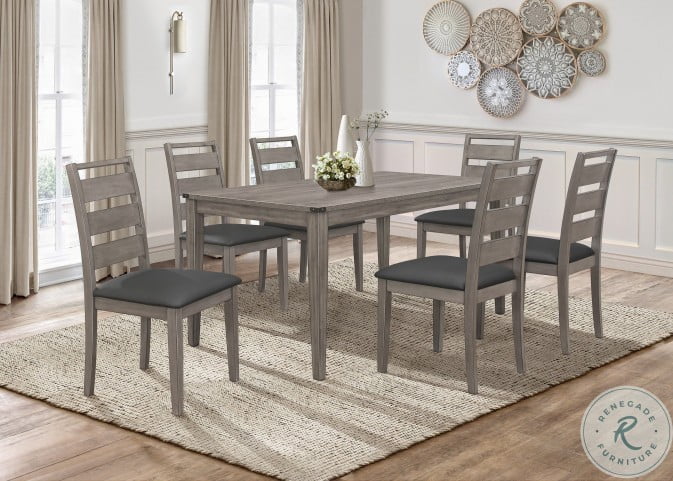 Woodrow Gray Dining Room Set From Homelegance Coleman Furniture