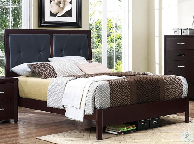 Edina Queen Panel Bed From Homelegance 14976 Coleman Furniture