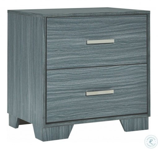 Julian Dark Gray Oak Nightstand From Coaster Coleman Furniture