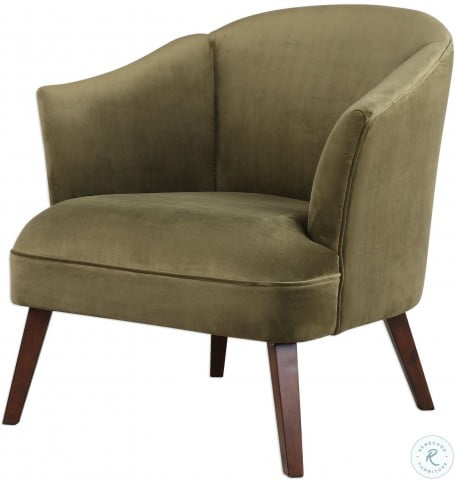 olive accent chair