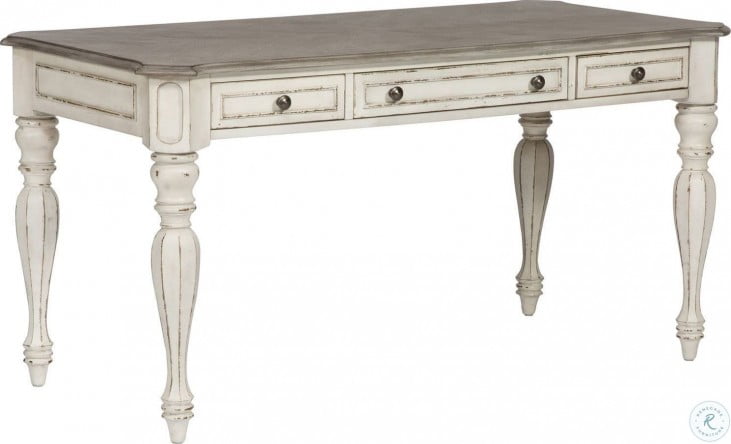 Magnolia Manor Antique White Writing Desk from Liberty ... Thin white writing desks, meanwhile, are also minimalistic and ideal for small rooms, apartments and studios.