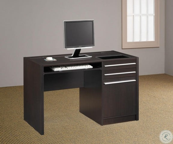 Cappuccino Connect It Desk From Coaster 800702 Coleman Furniture Cappuccino Connect It Desk From Coaster
