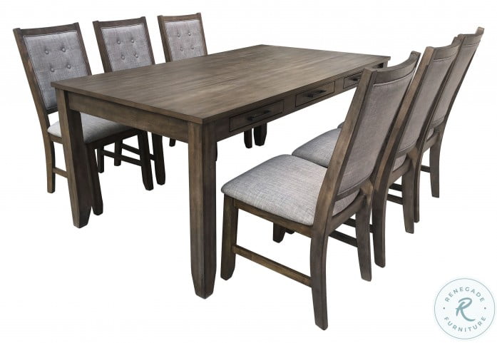Cagney Gray Dining Table From New Classic Coleman Furniture