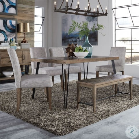 dining rectangular furniture horizons bench caramel horizon leg rustic table testimonials ambrose jeanne richmond andy anderson va