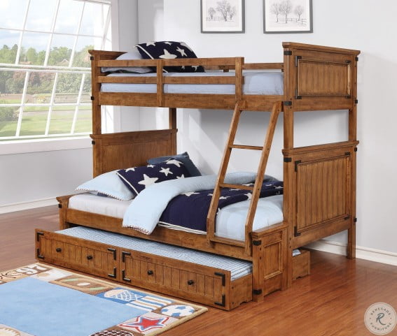 Coronado Rustic Honey Twin Over Full Bunk Bed From Coaster