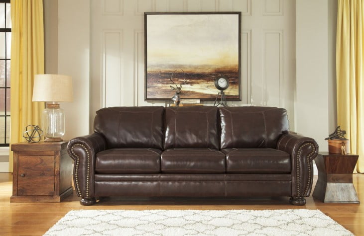 Banner Coffee Leather Sofa From Ashley 5040438 Coleman Furniture