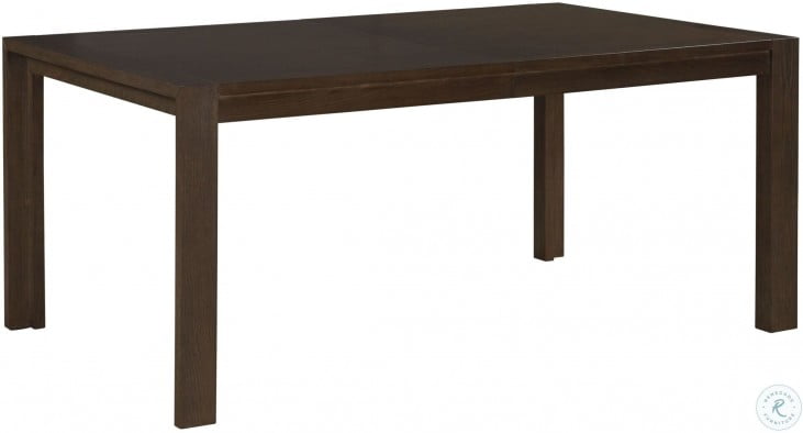 Montreal Licorice Oak Extendable Counter Height Dining Room Set