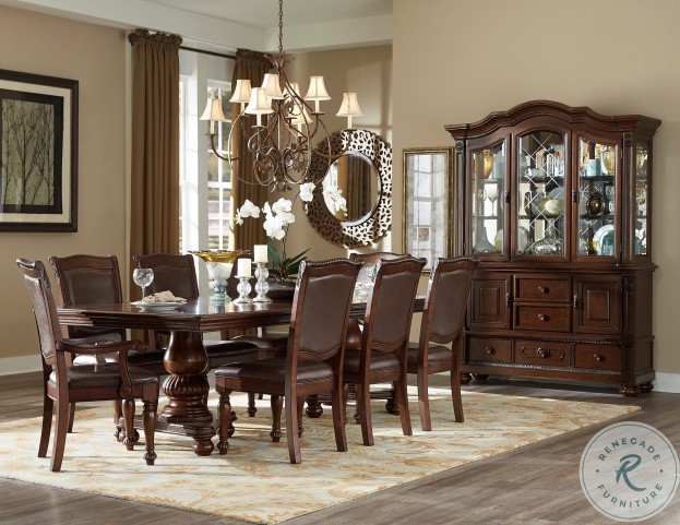 Lordsburg Brown Dining Room Set from Homelegance | Coleman Furniture