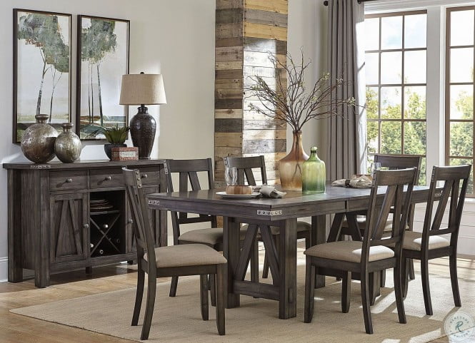 Mattawa Brown Extendable Dining Room Set From Homelegance Coleman Furniture
