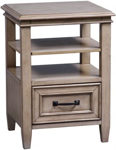 Grayton Grove Driftwood Open Nightstand from Liberty ...