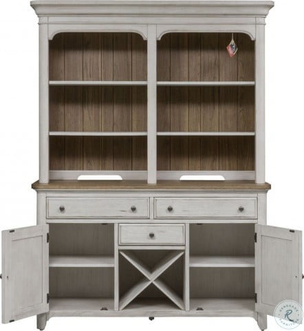 hutch farmhouse antique buffet reimagined