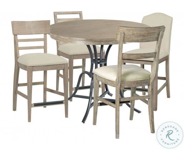 The Nook Heathered Oak Counter Height Side Chair Set Of 2 From Kincaid Furniture Coleman Furniture