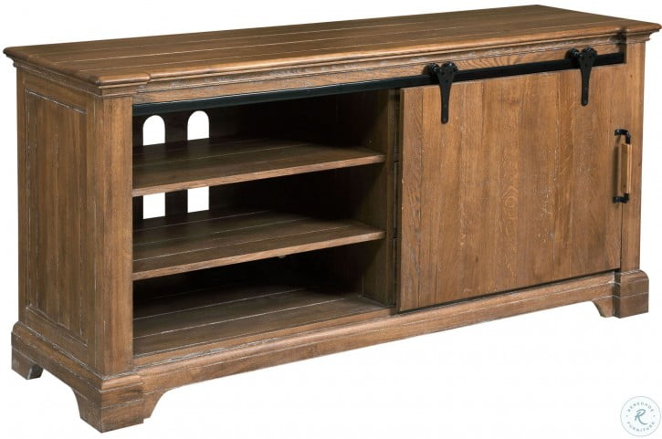 Stone Ridge Sliding Door Entertainment Console from ...