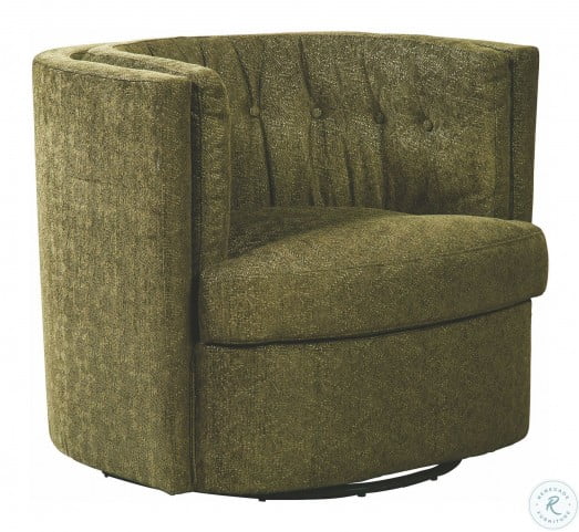 905437 Moss Green Swivel Accent Chair from Coaster | Coleman Furniture
