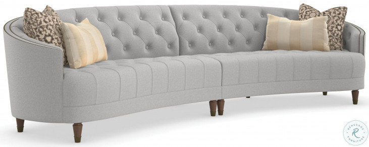 Classic Elegance Gray And Brown 2 Piece Sectional From Caracole | Coleman  Furniture