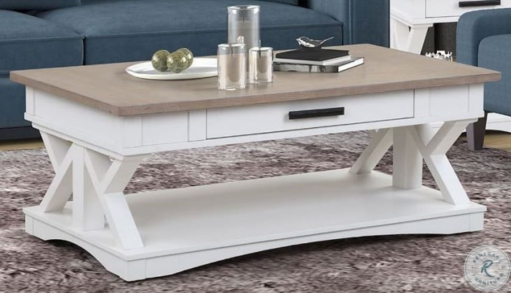 Americana Modern Cotton Cocktail Table From Parker House Coleman Furniture