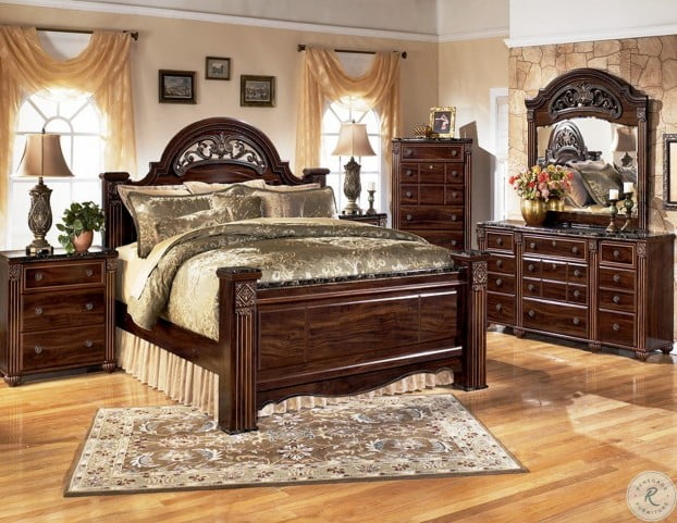 Gabriela Poster Bedroom Set from Ashley (B347) | Coleman ...