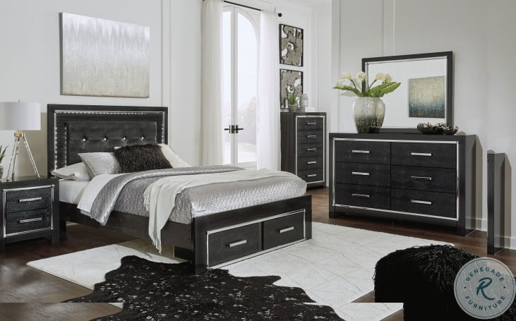 Kaydell Black Storage Panel Bedroom Set From Ashley Coleman Furniture