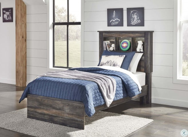 Drystan Multi Youth Bookcase Panel Bedroom Set from Ashley ...