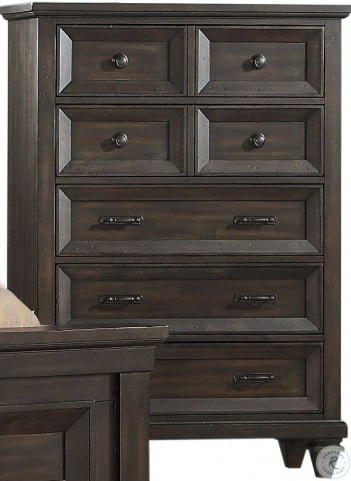 Sevilla Walnut Panel Bedroom Set from New Classic ...