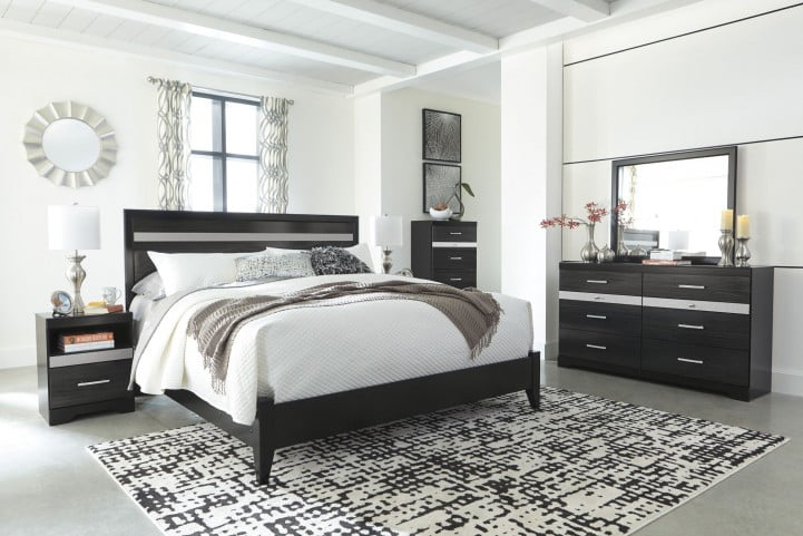 Starberry Black Panel Bedroom Set from Ashley | Coleman ...