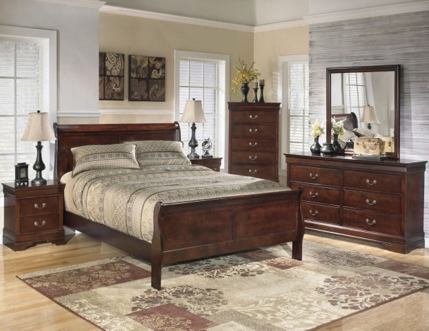 Alisdair Sleigh Bedroom Set From Ashley B376 81 96 Coleman Furniture