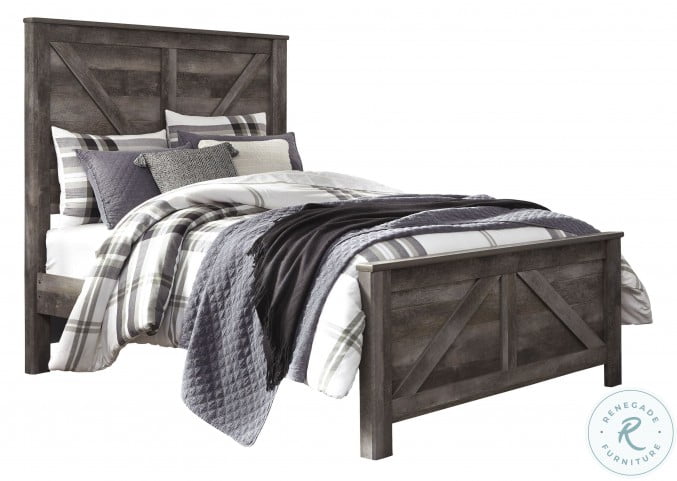 Wynnlow Gray Crossbuck Panel Bedroom Set from Ashley ...