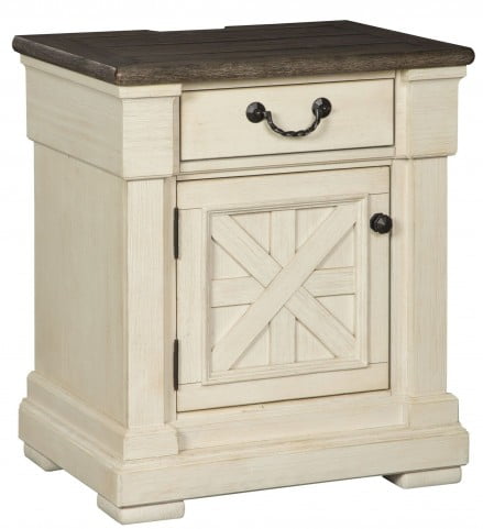Bolanburg Two Tone One Drawer Nightstand From Ashley Coleman Furniture