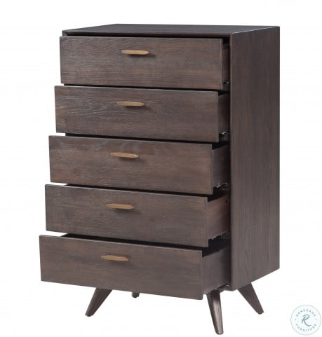 Loft Wooden 5 Drawer Chest From Tov Coleman Furniture