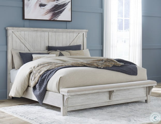 Brashland White Panel Bedroom Set from Ashley | Coleman ...